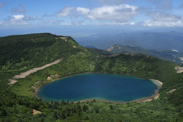 一切経山 五色沼