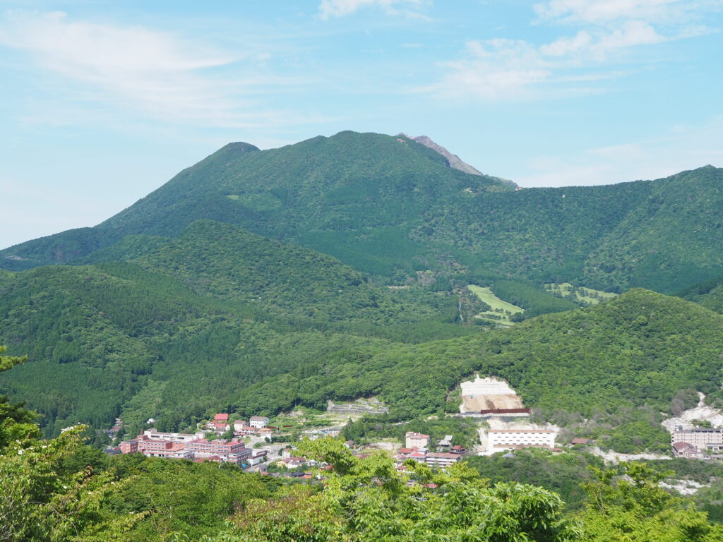 雲仙岳 絹笠山