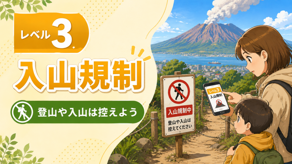 レベル3「入山規制」